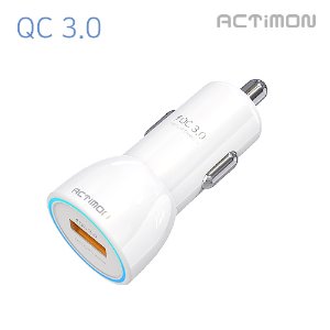 차량용 QC 3.0 / 18W 고속 충전기 USB1구MON-CQ1-301